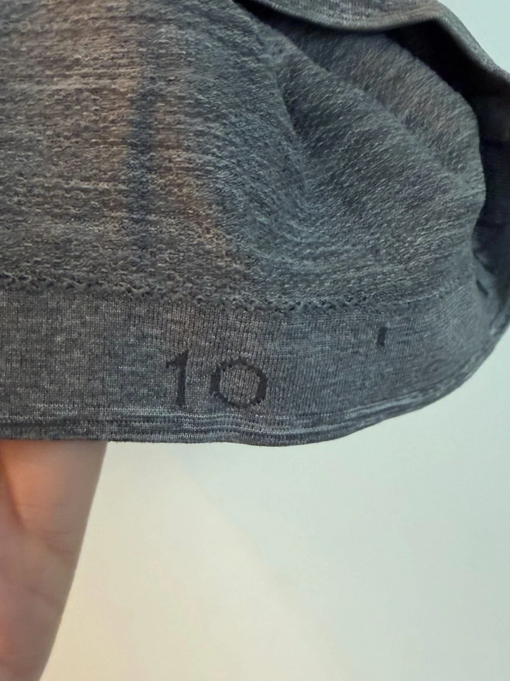 lululemon short sleeve swiftly tech crew in grey